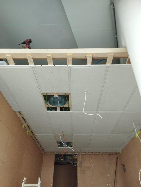 Simplytherm Deckenheizung /-kühlung Trockenbau Flex Platte