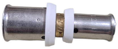 Pressfitting-Kupplung 12 auf 16 x 2 mm für 12mm auf 16mm MV-Rohr