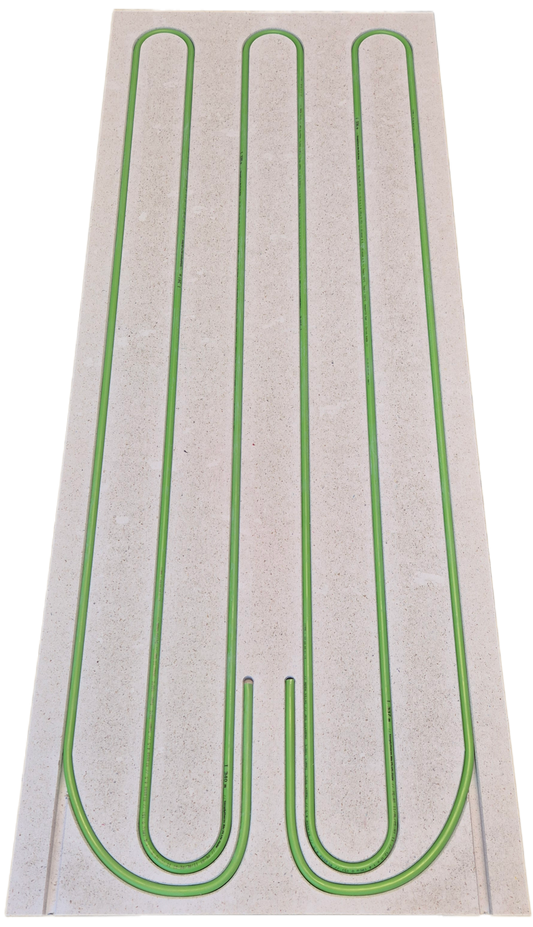 Simplytherm Deckenheizung Trockenbau Fix Platten mit Heizungsrohr