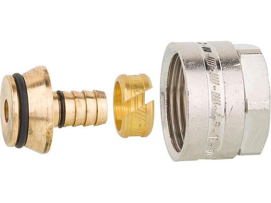 Klemmringverschraubung 3/4 Zoll Eurokunus auf 12 x 1,4mm Rohr